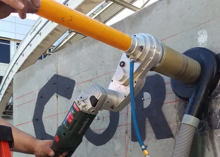 Core Drilling with the Cordless Core EZ