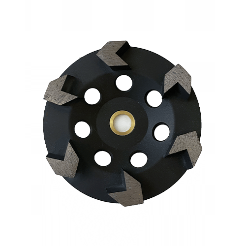 Arrow Segment Cup Wheel