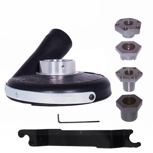 7" Deluxe Dust Shroud DeWalt U.S.SAWS Built For Professionals