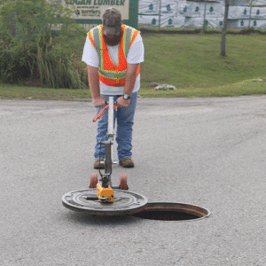 Magnetic Manhole Lifter