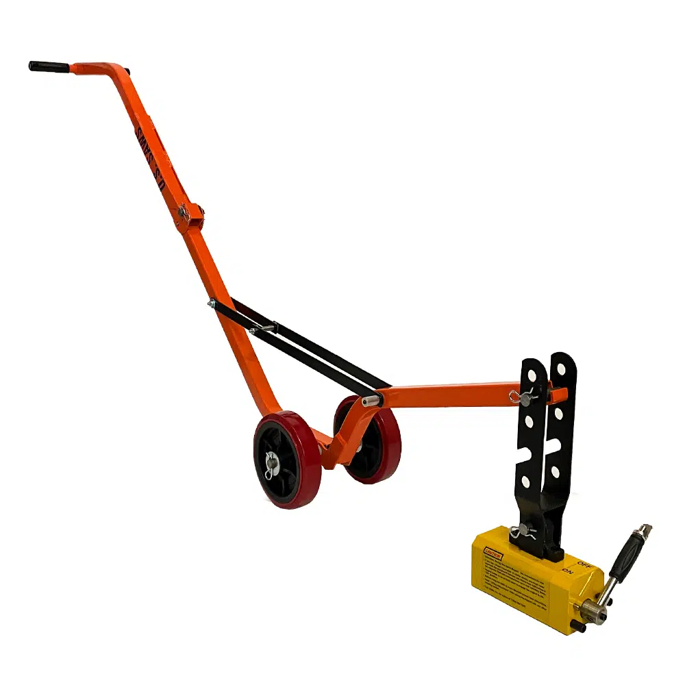 900 lb. Manhole Cover Lift | Curved Heavy Duty Collapsible Steel