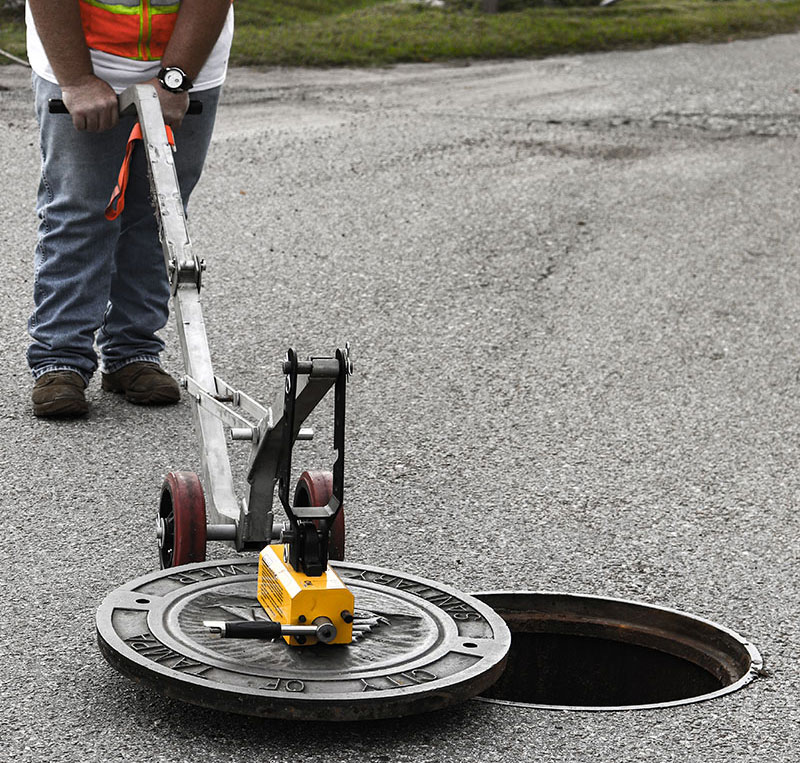 Picking the right magnetic manhole lifter saves time & the risk of injury