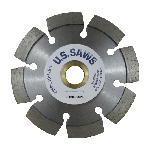 5" x .250" x 7/8" Premium Concrete Blade - U.S.SAWS | Built For